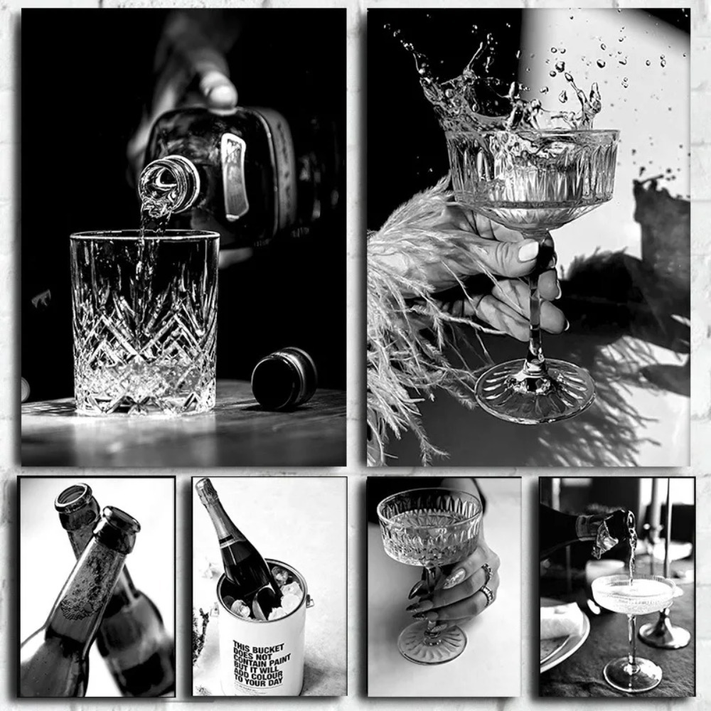 Black and white bar champagne  - Whisky Beer And Wine review and price