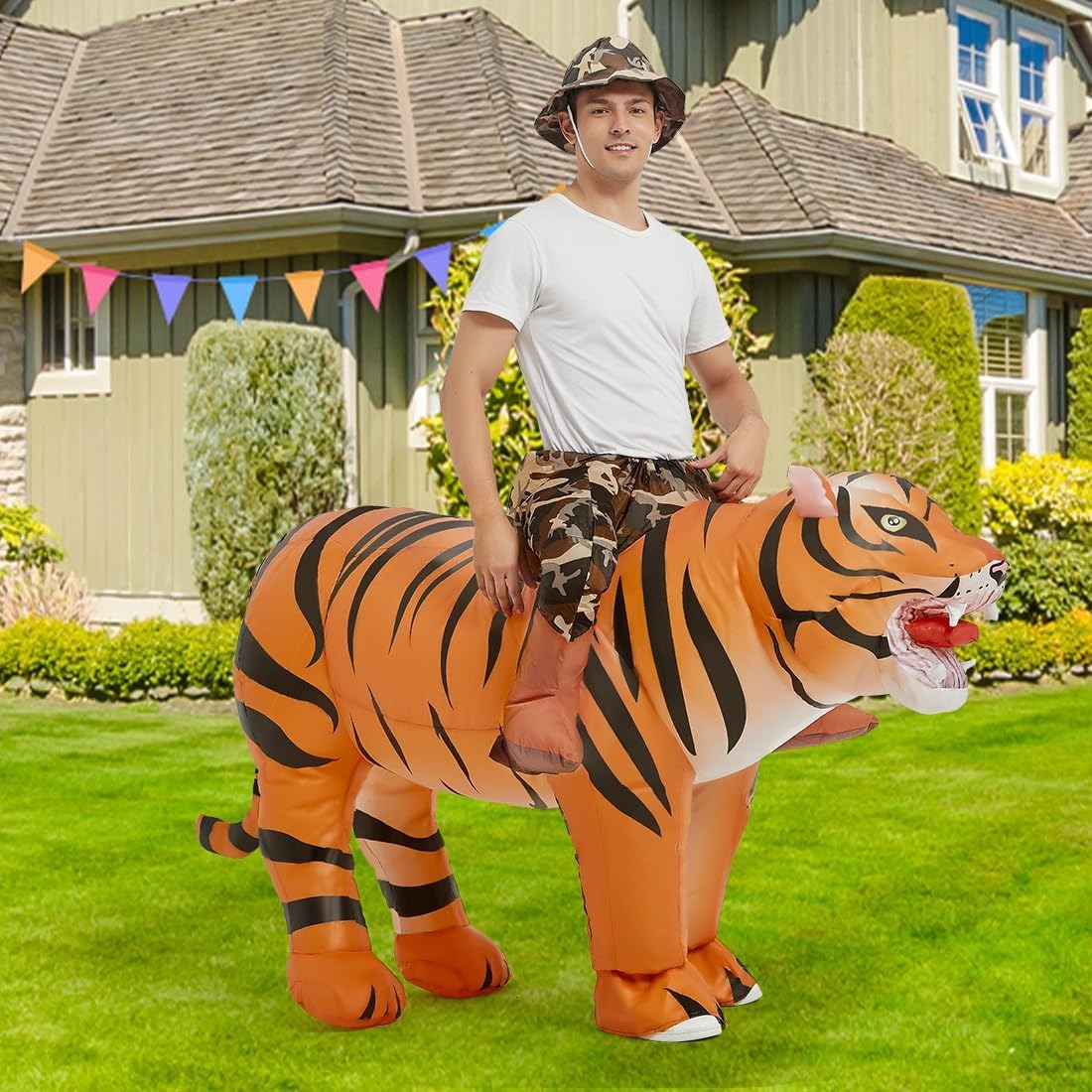Inflatable Tiger Costume for A - Cocktail Shaker Set review and price
